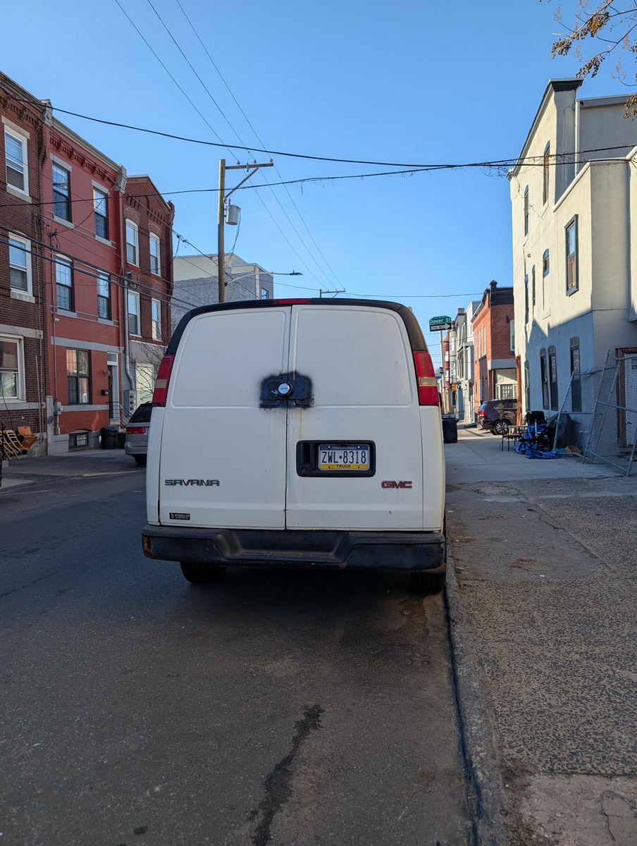 Photographic documentation of the work as submitted to the city's 311 record.
