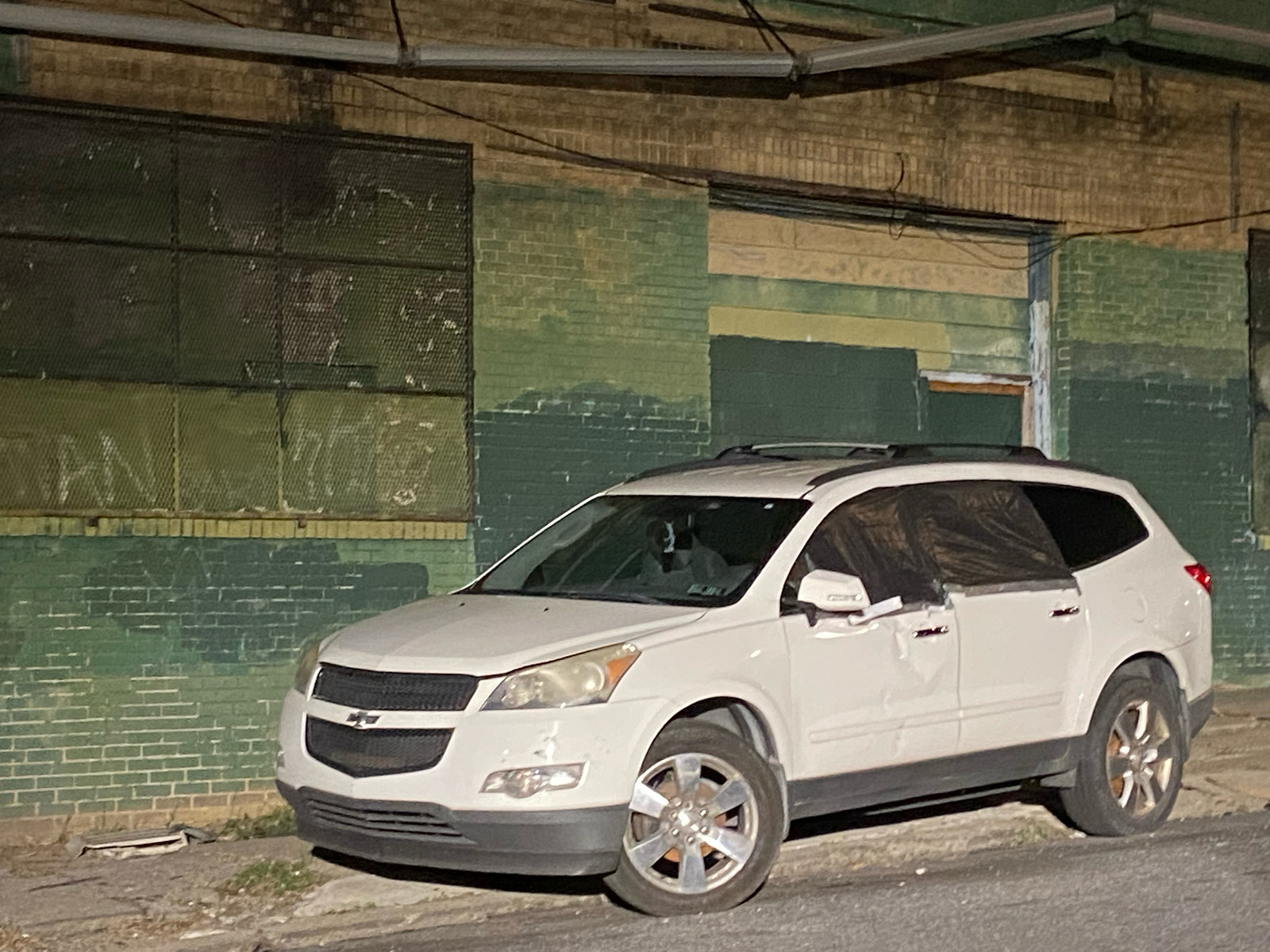 Photographic documentation of the work as submitted to the city's 311 record.
