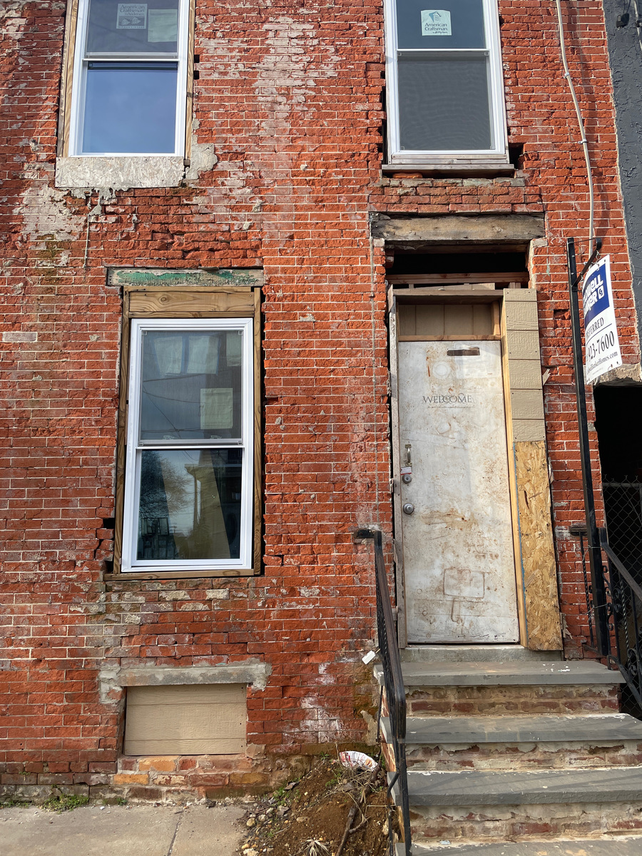 Photographic documentation of the work as submitted to the city's 311 record.