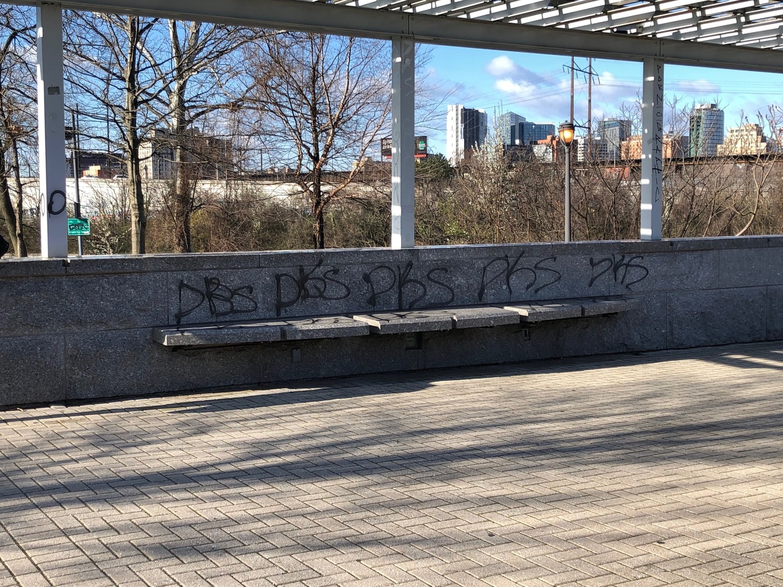 Photographic documentation of the work as submitted to the city's 311 record.