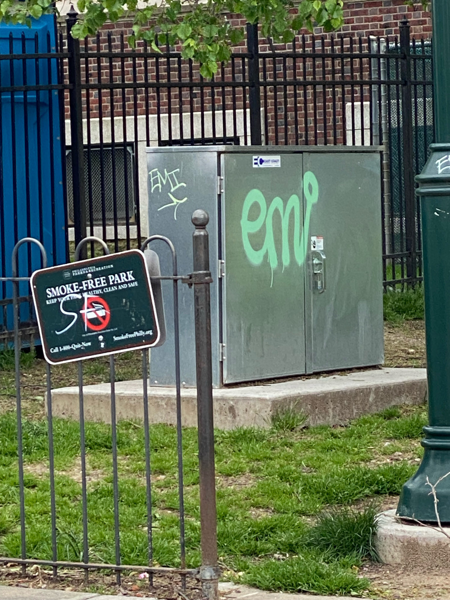 Photographic documentation of the work as submitted to the city's 311 record.