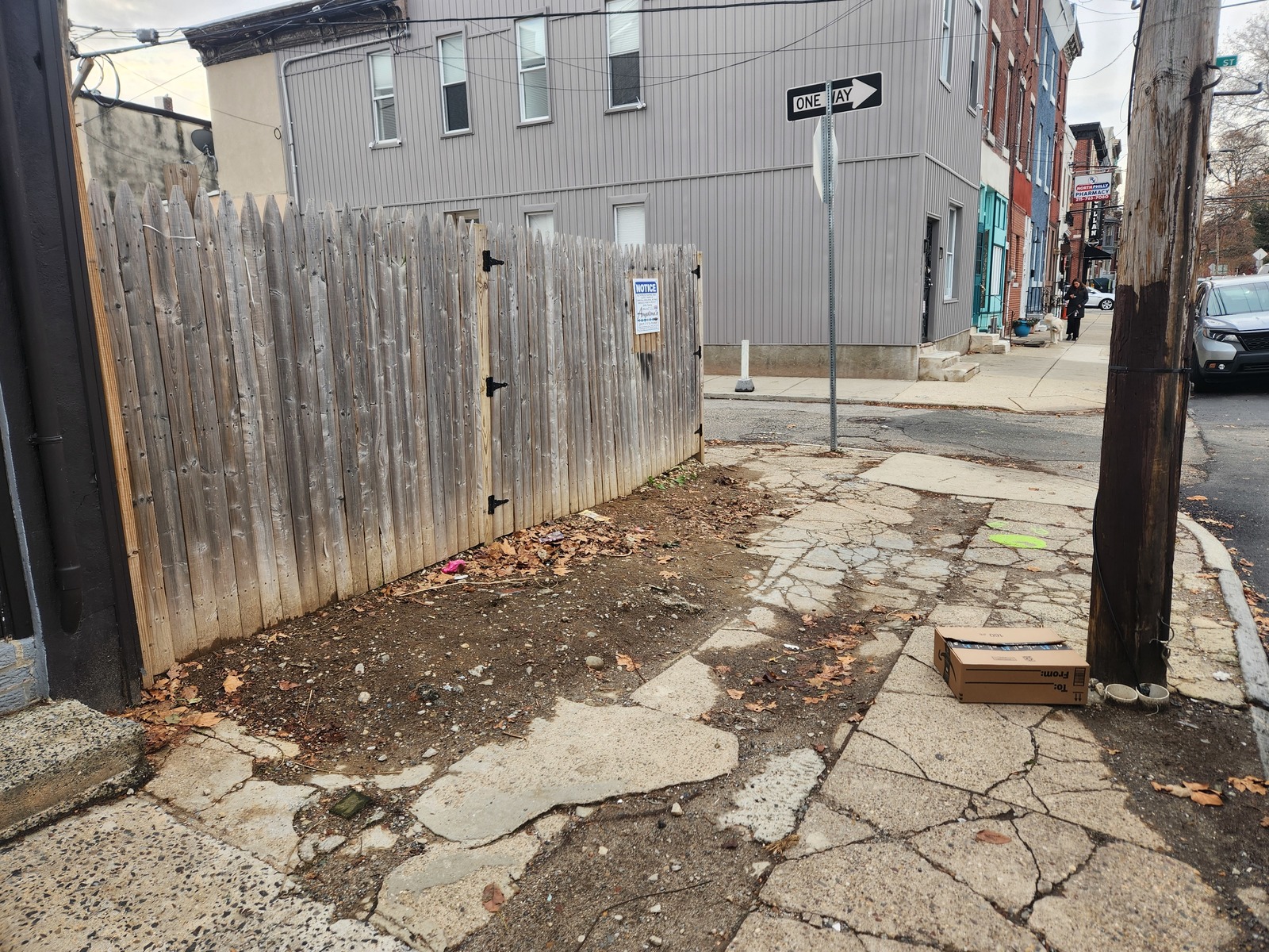Photographic documentation of the work as submitted to the city's 311 record.