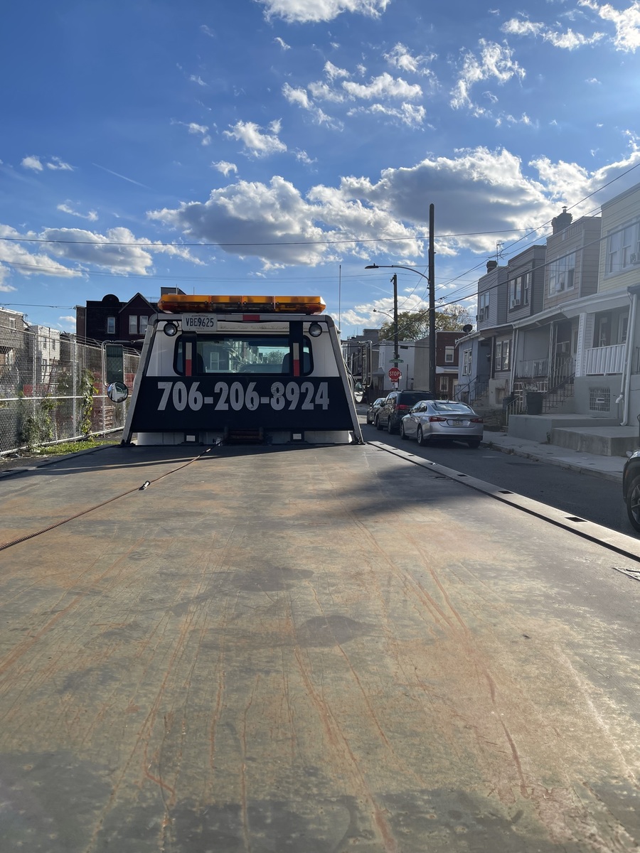 Photographic documentation of the work as submitted to the city's 311 record.