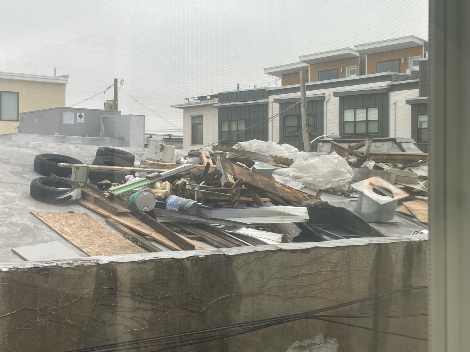 Photographic documentation of the work as submitted to the city's 311 record.