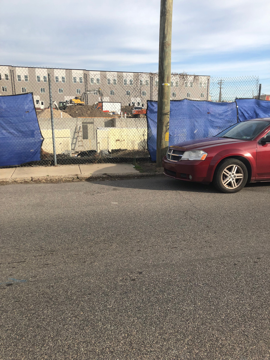 Photographic documentation of the work as submitted to the city's 311 record.