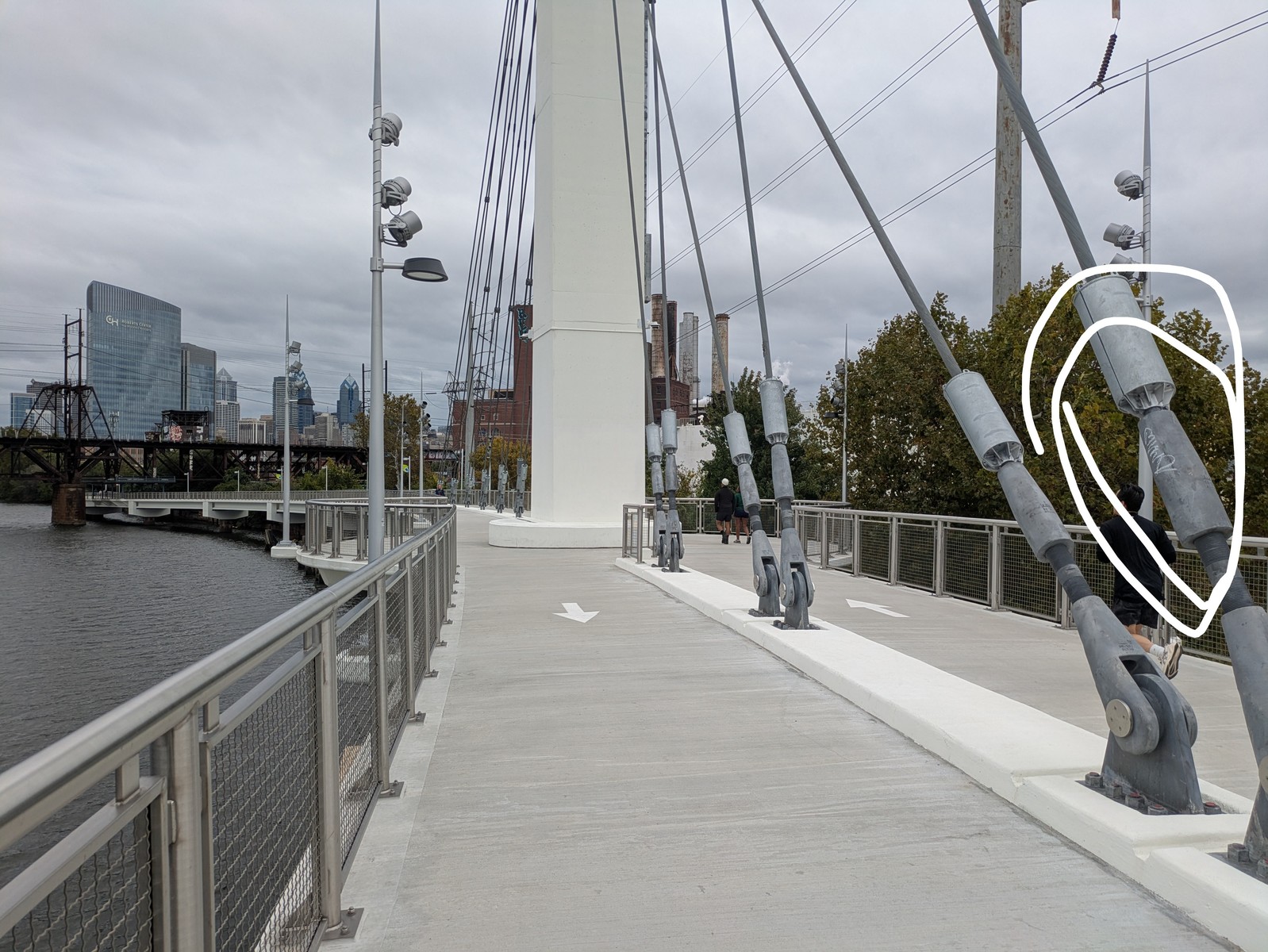 Photographic documentation of the work as submitted to the city's 311 record.