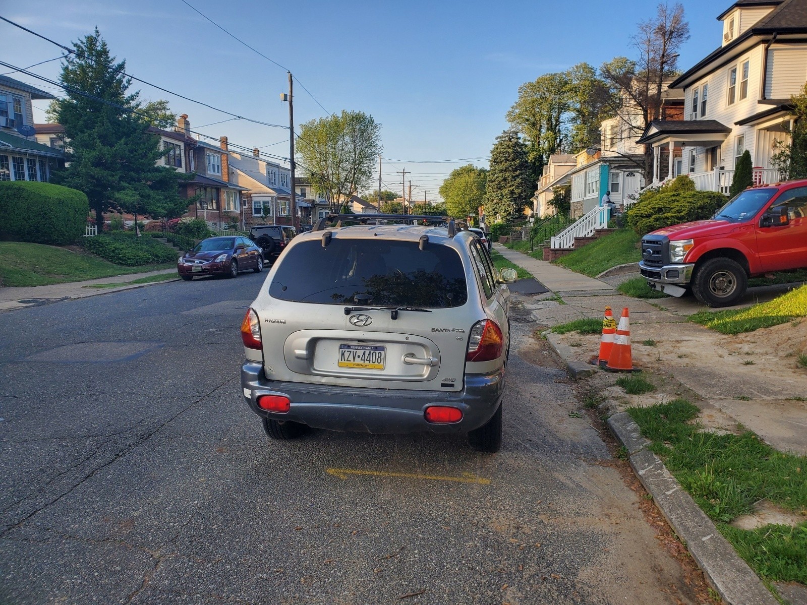 Photographic documentation of the work as submitted to the city's 311 record.