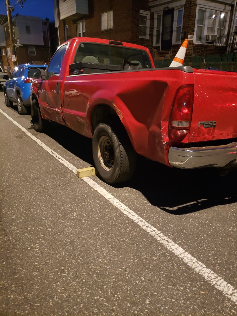 Photographic documentation of the work as submitted to the city's 311 record.
