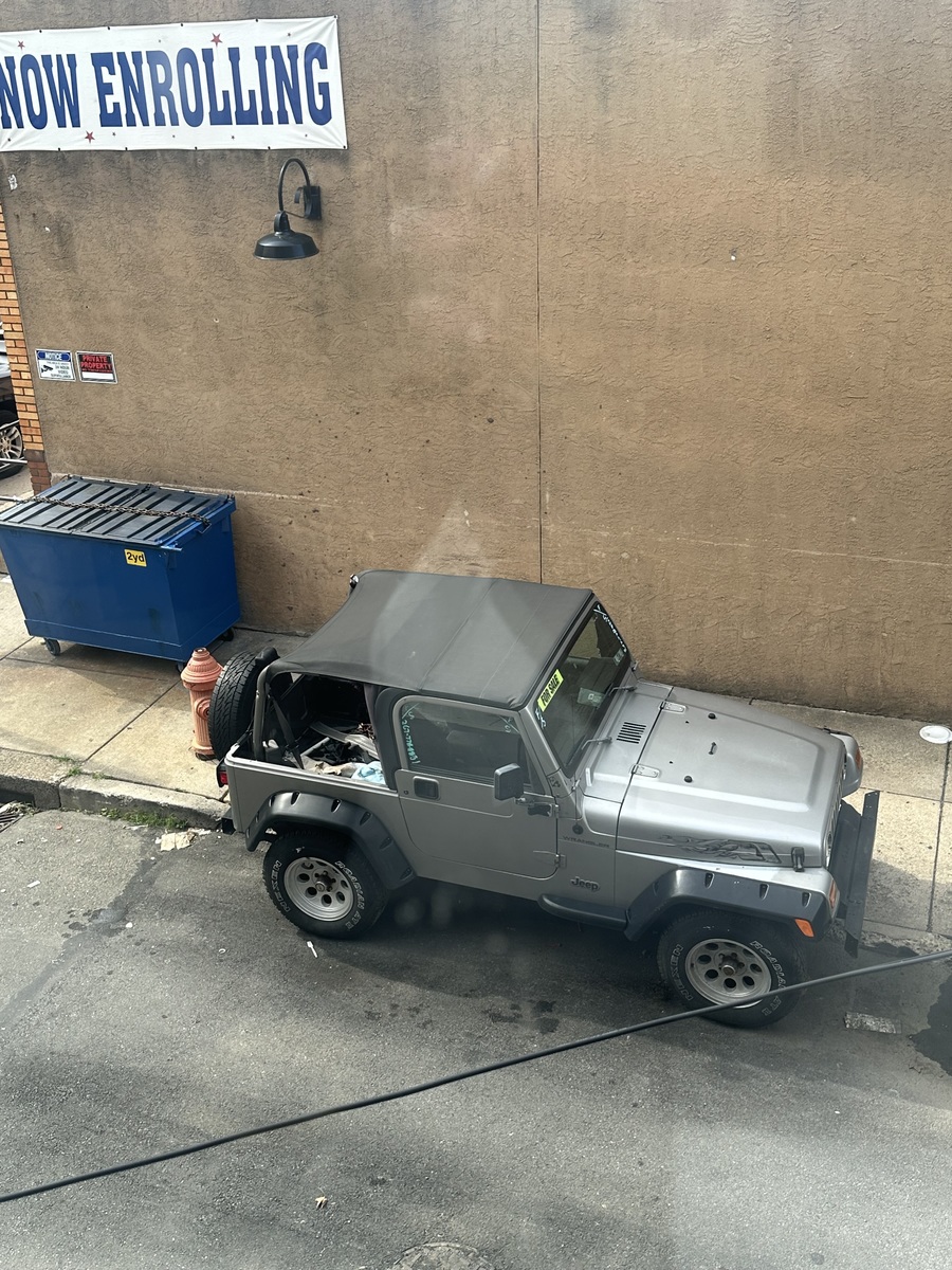 Photographic documentation of the work as submitted to the city's 311 record.