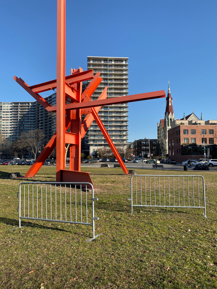 Photographic documentation of the work as submitted to the city's 311 record.