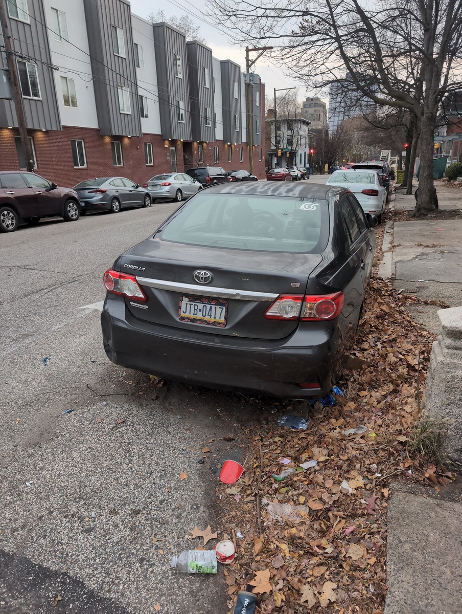 Photographic documentation of the work as submitted to the city's 311 record.