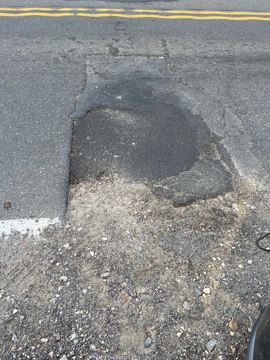 Photographic documentation of the work as submitted to the city's 311 record.