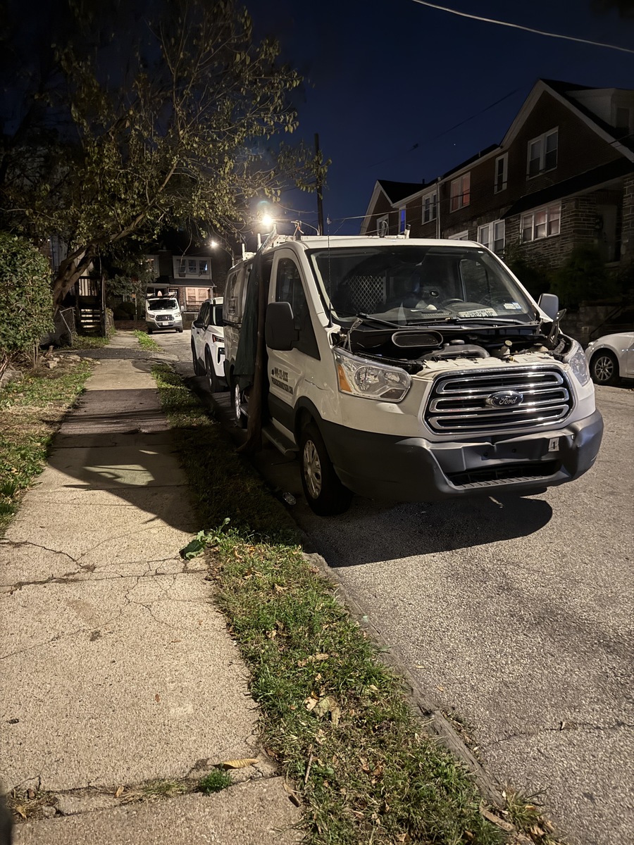 Photographic documentation of the work as submitted to the city's 311 record.