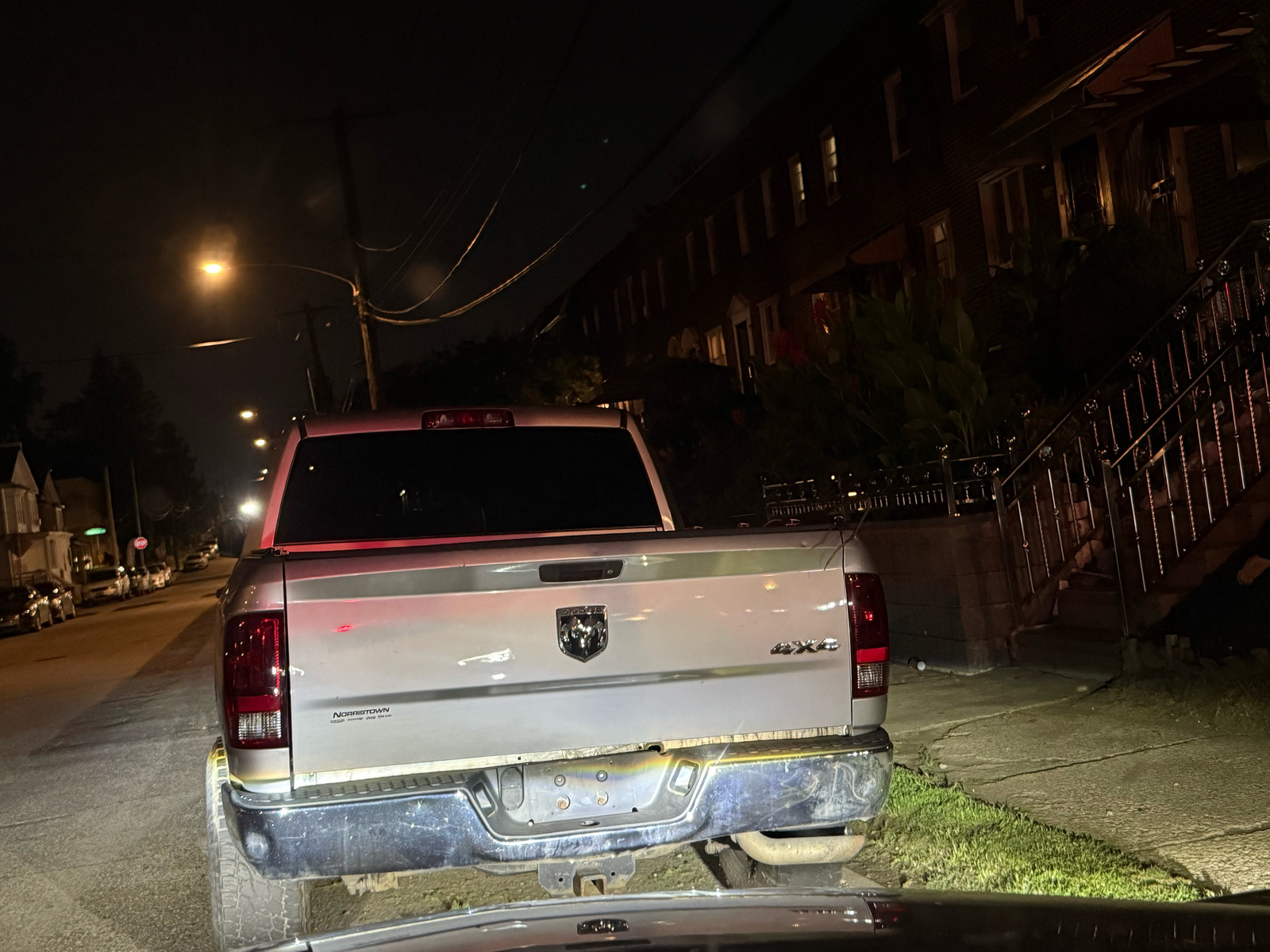Photographic documentation of the work as submitted to the city's 311 record.