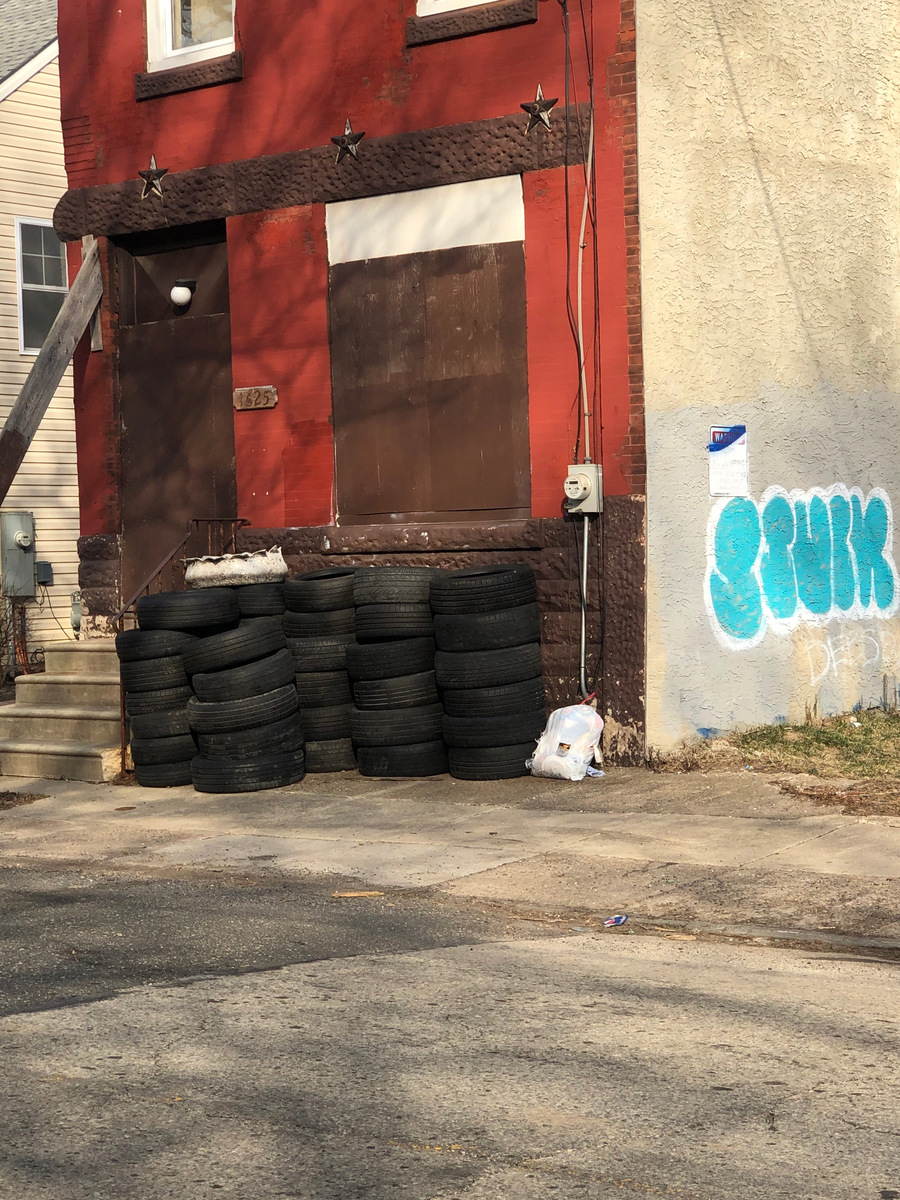 Photographic documentation of the work as submitted to the city's 311 record.