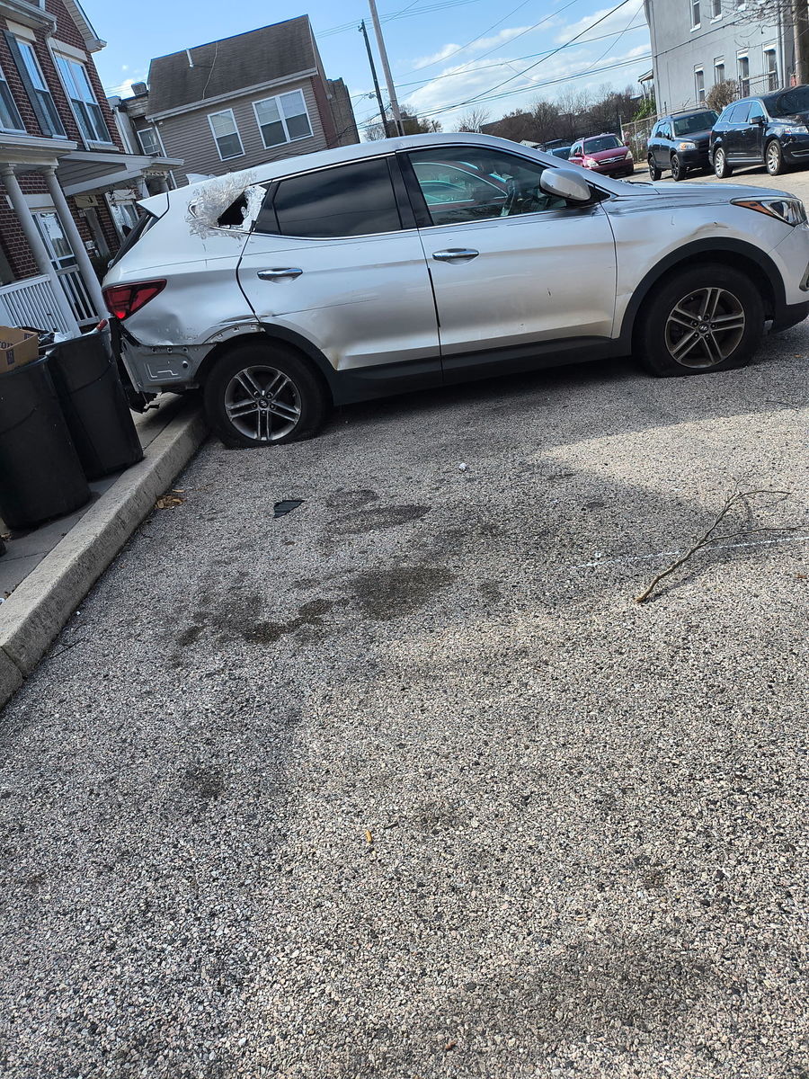 Photographic documentation of the work as submitted to the city's 311 record.