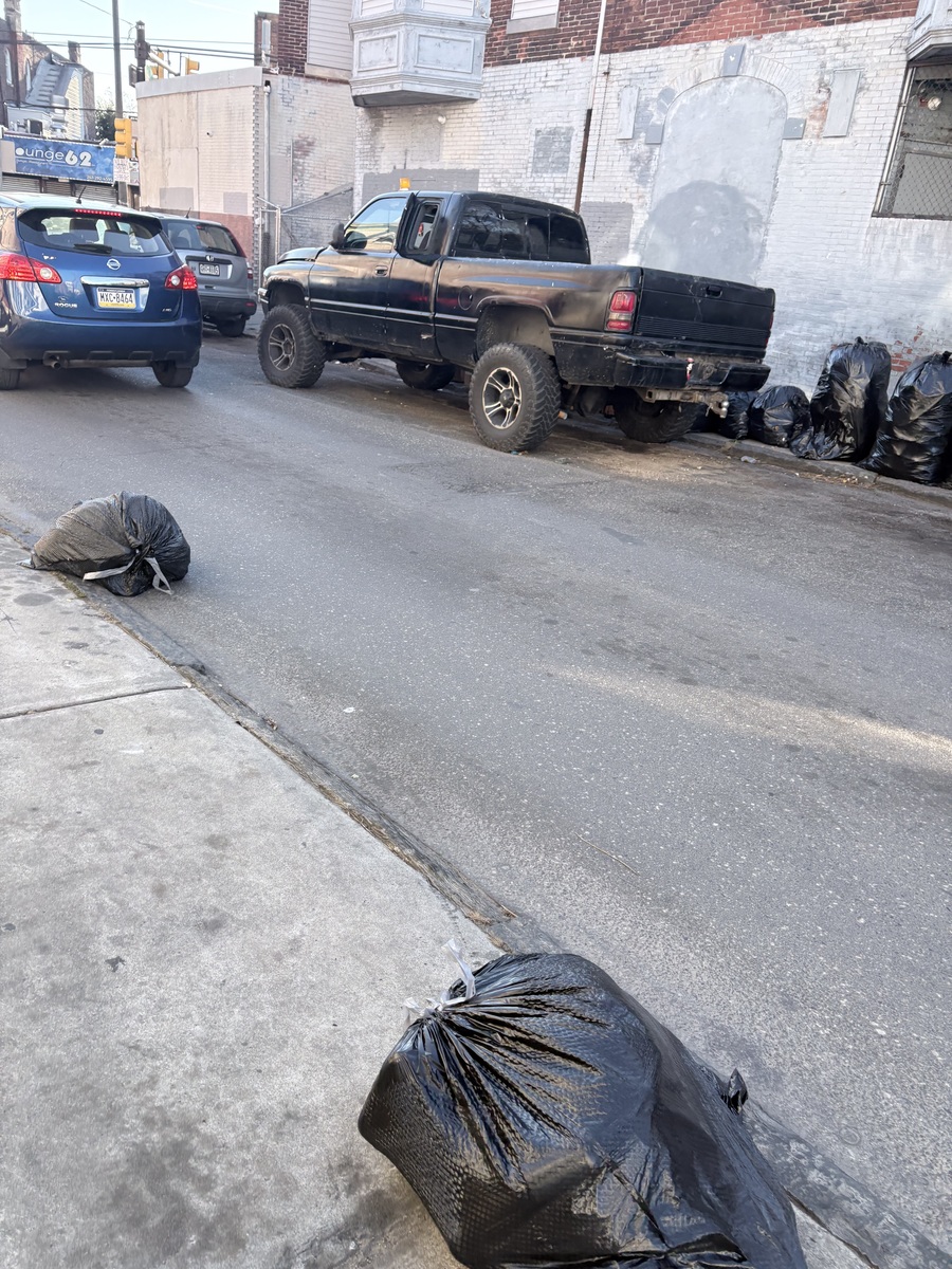 Photographic documentation of the work as submitted to the city's 311 record.