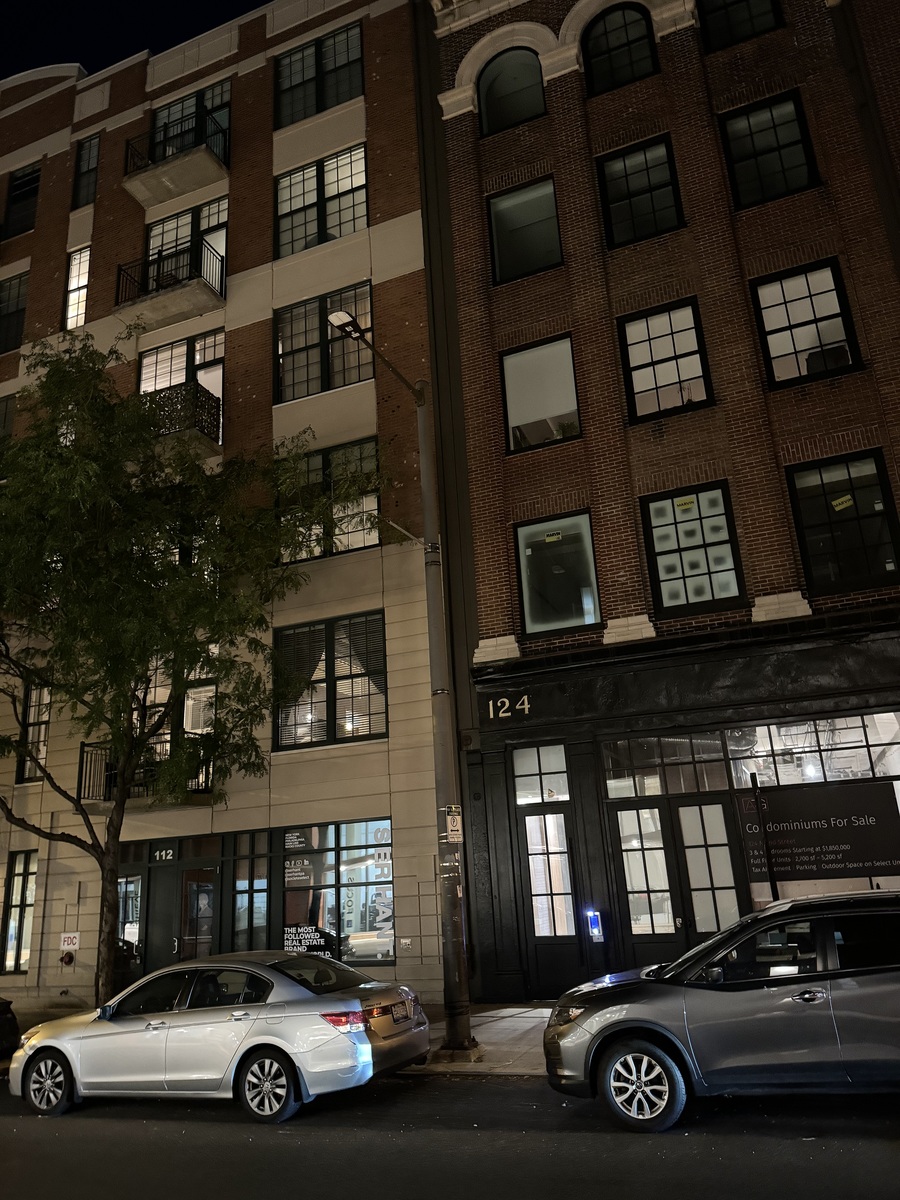 Photographic documentation of the work as submitted to the city's 311 record.