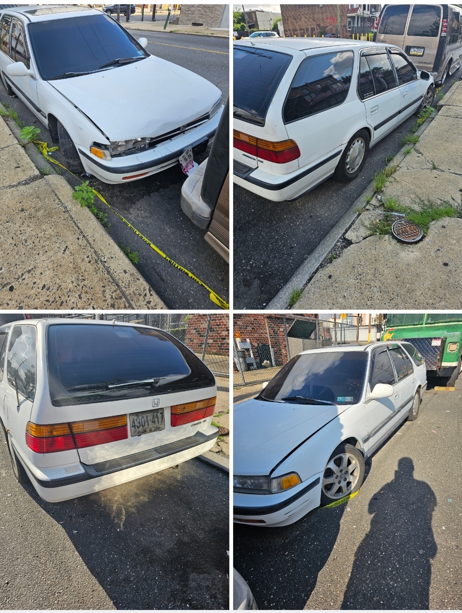 Photographic documentation of the work as submitted to the city's 311 record.