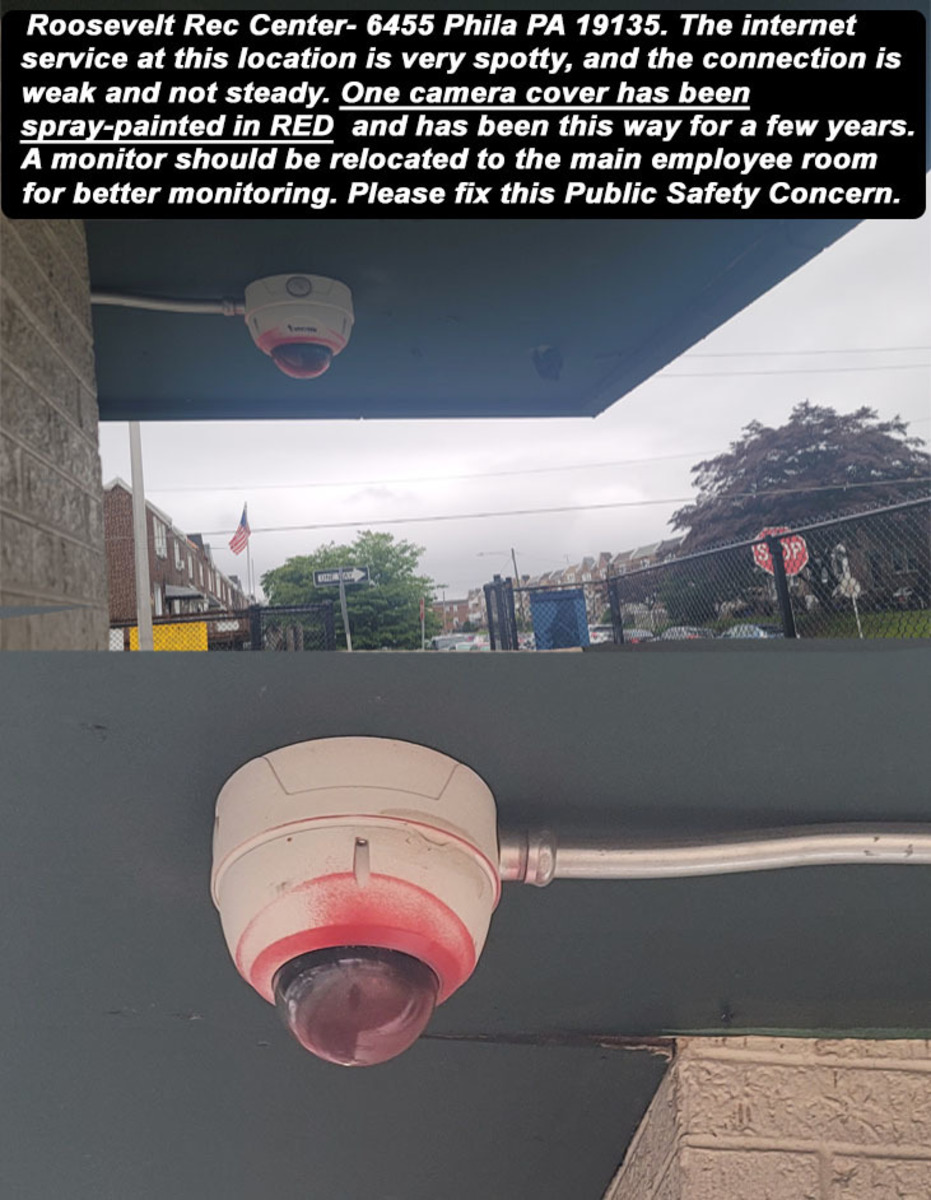 Photographic documentation of the work as submitted to the city's 311 record.