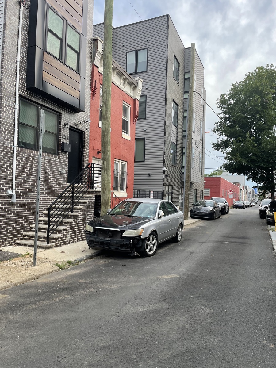 Photographic documentation of the work as submitted to the city's 311 record.