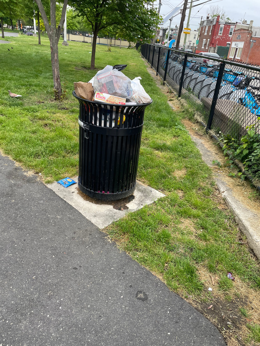 Photographic documentation of the work as submitted to the city's 311 record.