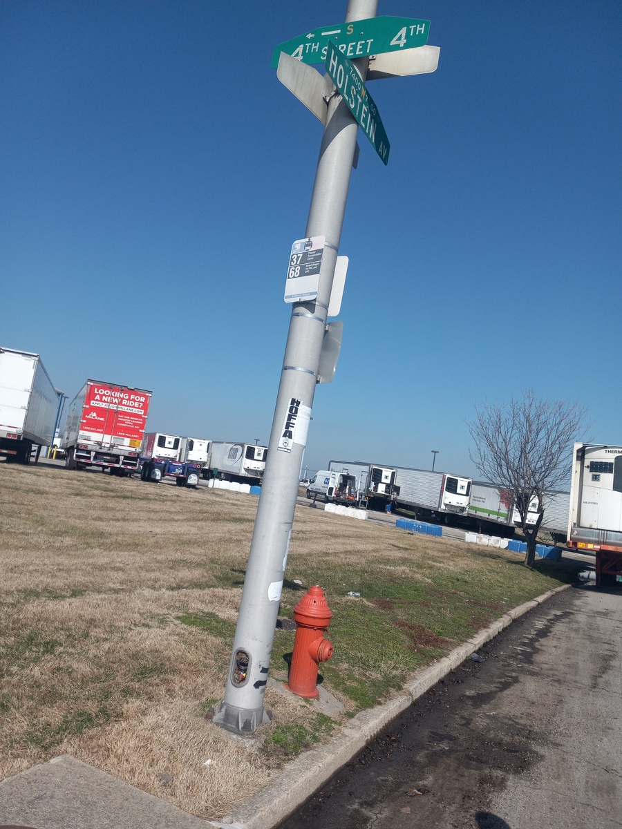 Photographic documentation of the work as submitted to the city's 311 record.