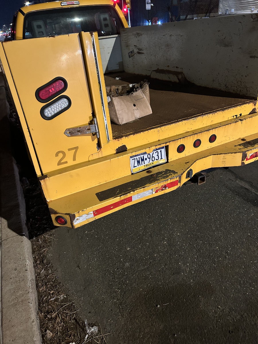 Photographic documentation of the work as submitted to the city's 311 record.