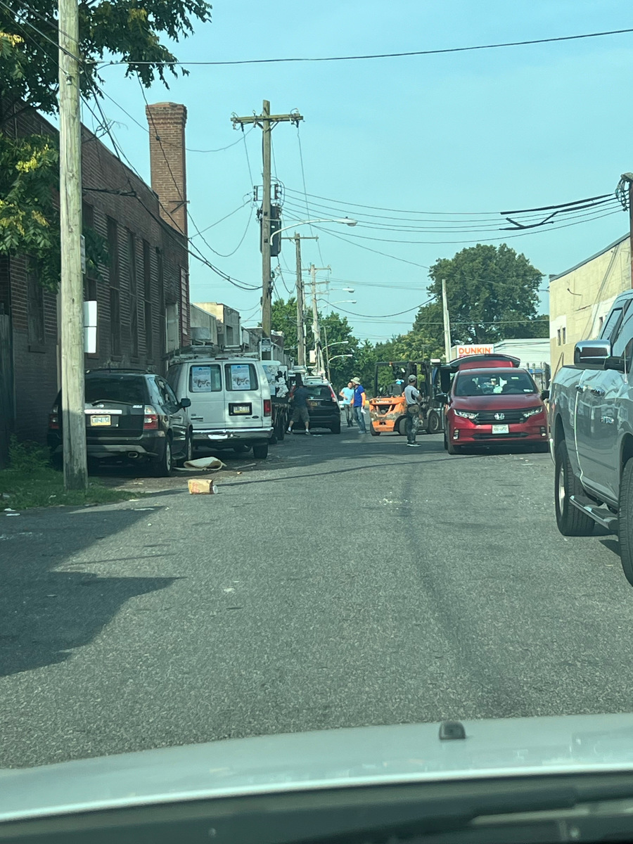 Photographic documentation of the work as submitted to the city's 311 record.