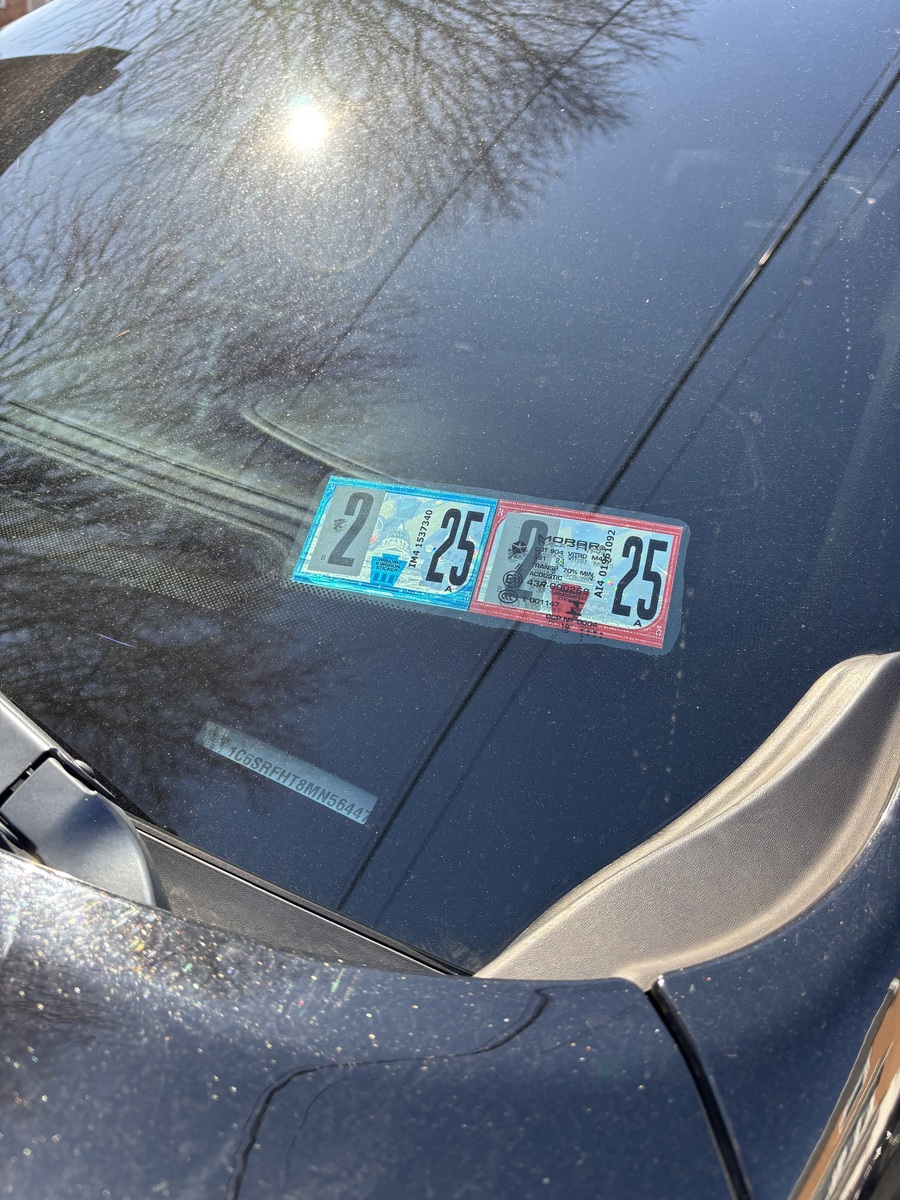 Photographic documentation of the work as submitted to the city's 311 record.
