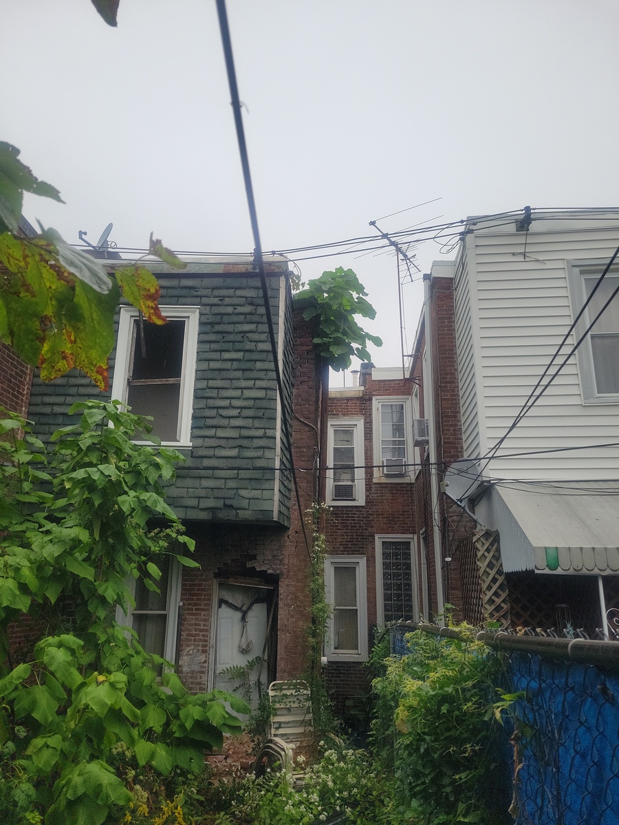 Photographic documentation of the work as submitted to the city's 311 record.