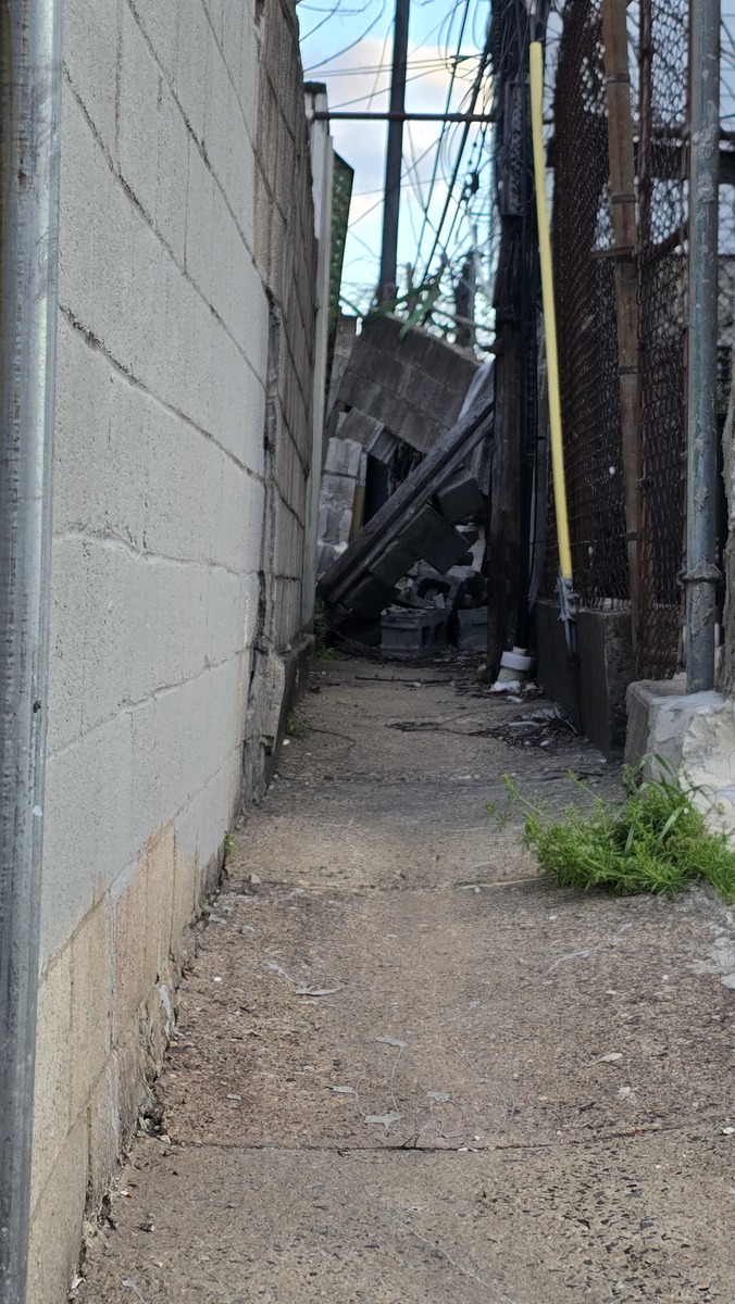 Photographic documentation of the work as submitted to the city's 311 record.