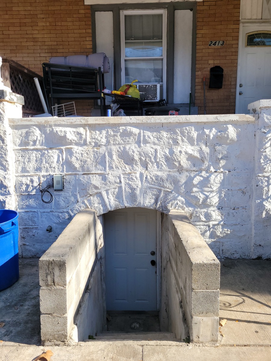 Photographic documentation of the work as submitted to the city's 311 record.