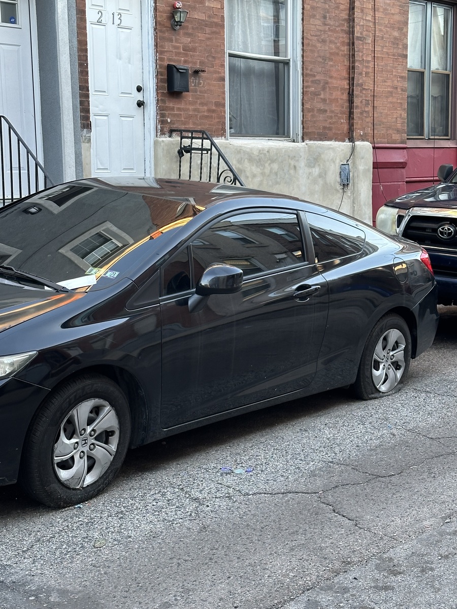 Photographic documentation of the work as submitted to the city's 311 record.