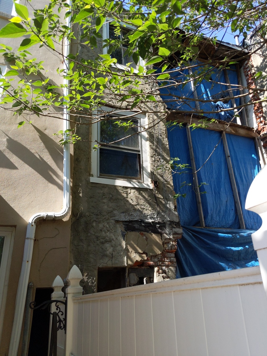 Photographic documentation of the work as submitted to the city's 311 record.