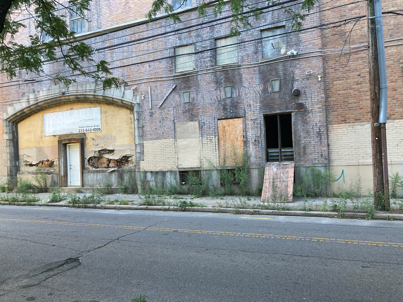 Photographic documentation of the work as submitted to the city's 311 record.