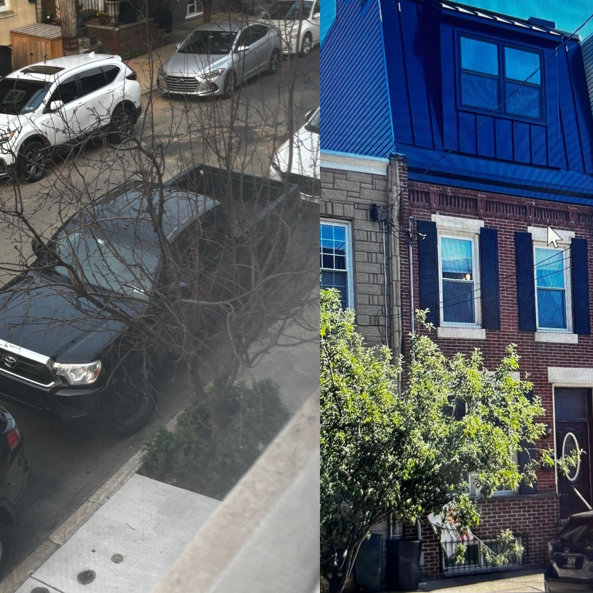 Photographic documentation of the work as submitted to the city's 311 record.
