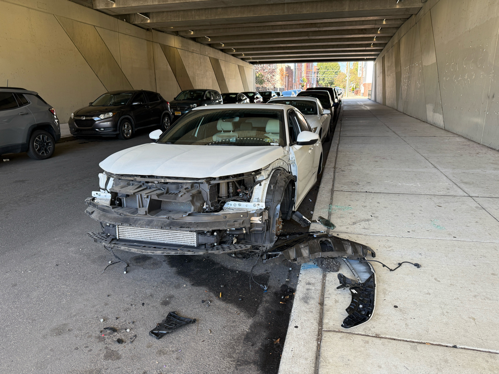 Photographic documentation of the work as submitted to the city's 311 record.