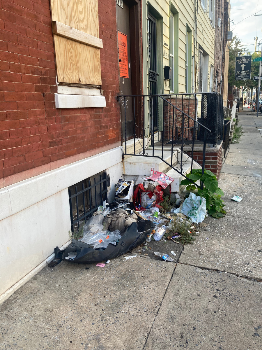 Photographic documentation of the work as submitted to the city's 311 record.
