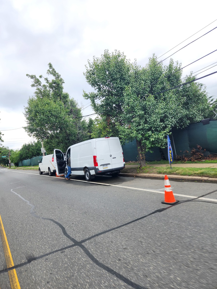 Photographic documentation of the work as submitted to the city's 311 record.