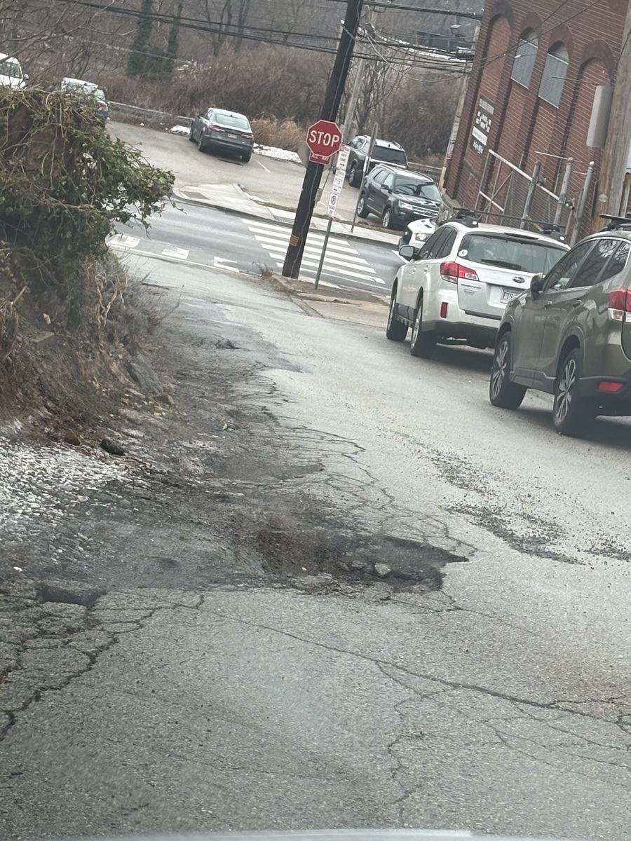Photographic documentation of the work as submitted to the city's 311 record.