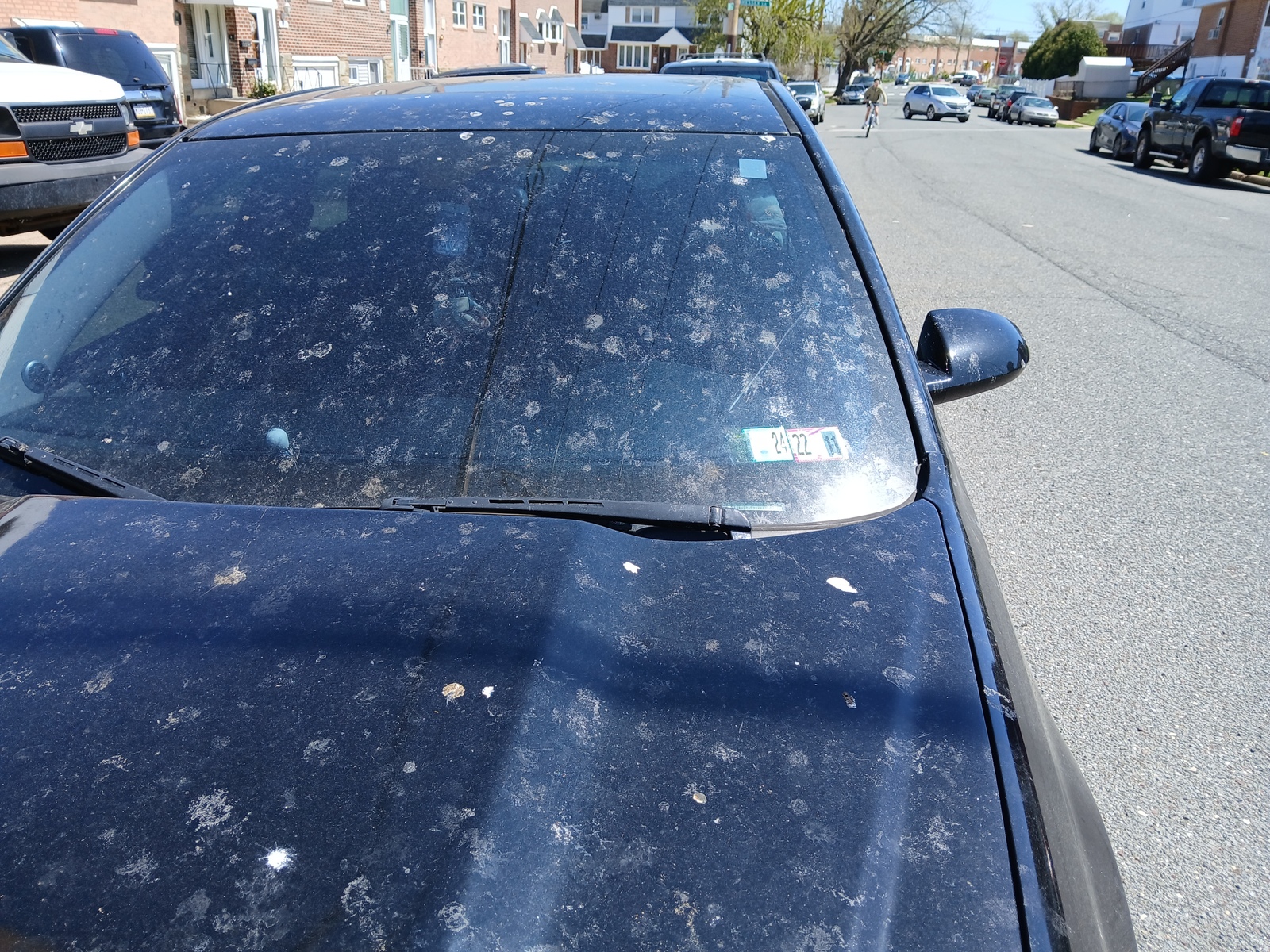 Photographic documentation of the work as submitted to the city's 311 record.
