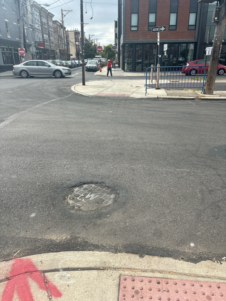 Photographic documentation of the work as submitted to the city's 311 record.