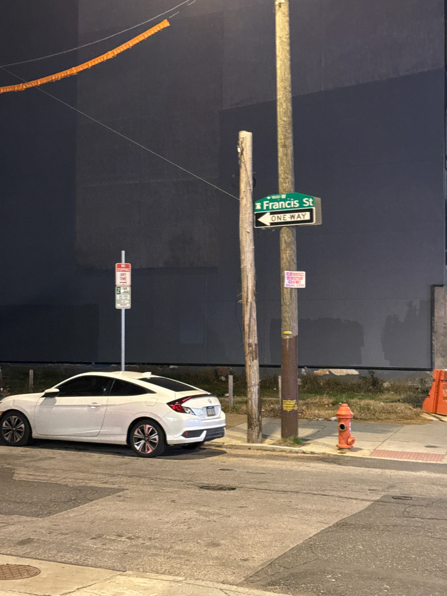 Photographic documentation of the work as submitted to the city's 311 record.