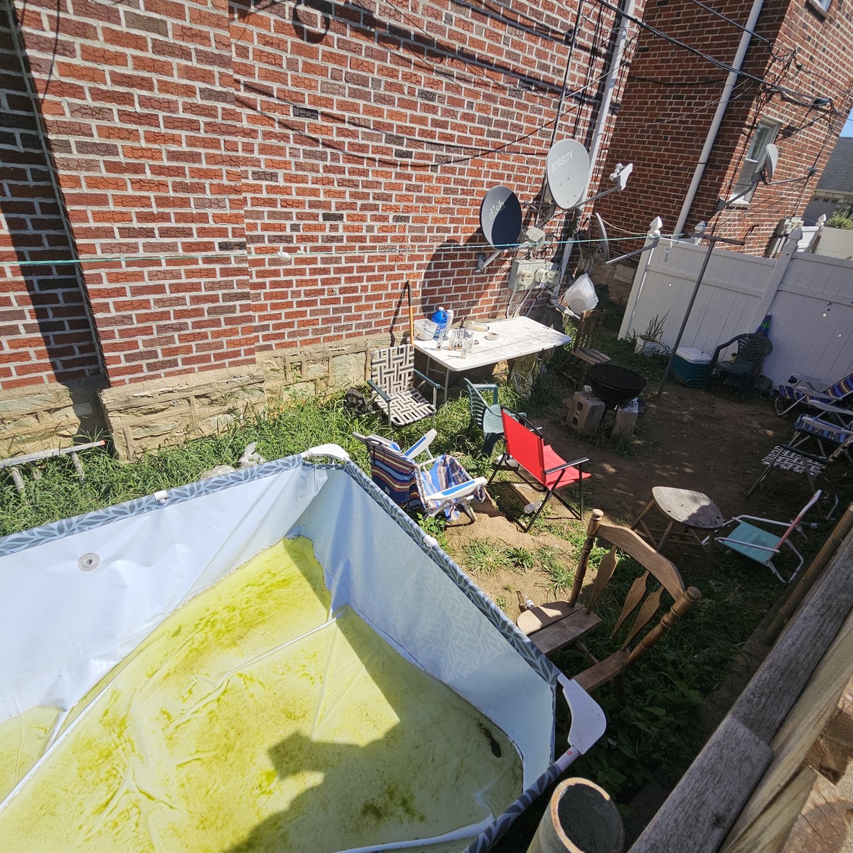 Photographic documentation of the work as submitted to the city's 311 record.