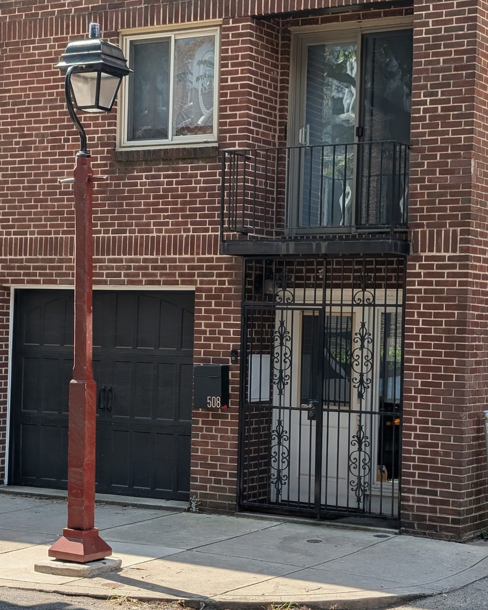 Photographic documentation of the work as submitted to the city's 311 record.