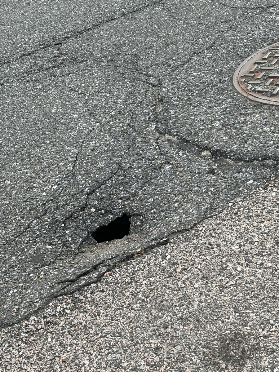 Photographic documentation of the work as submitted to the city's 311 record.
