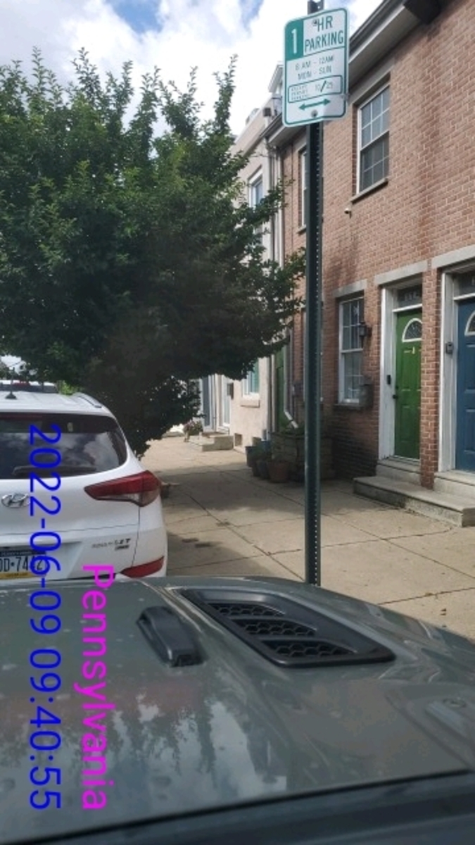 Photographic documentation of the work as submitted to the city's 311 record.