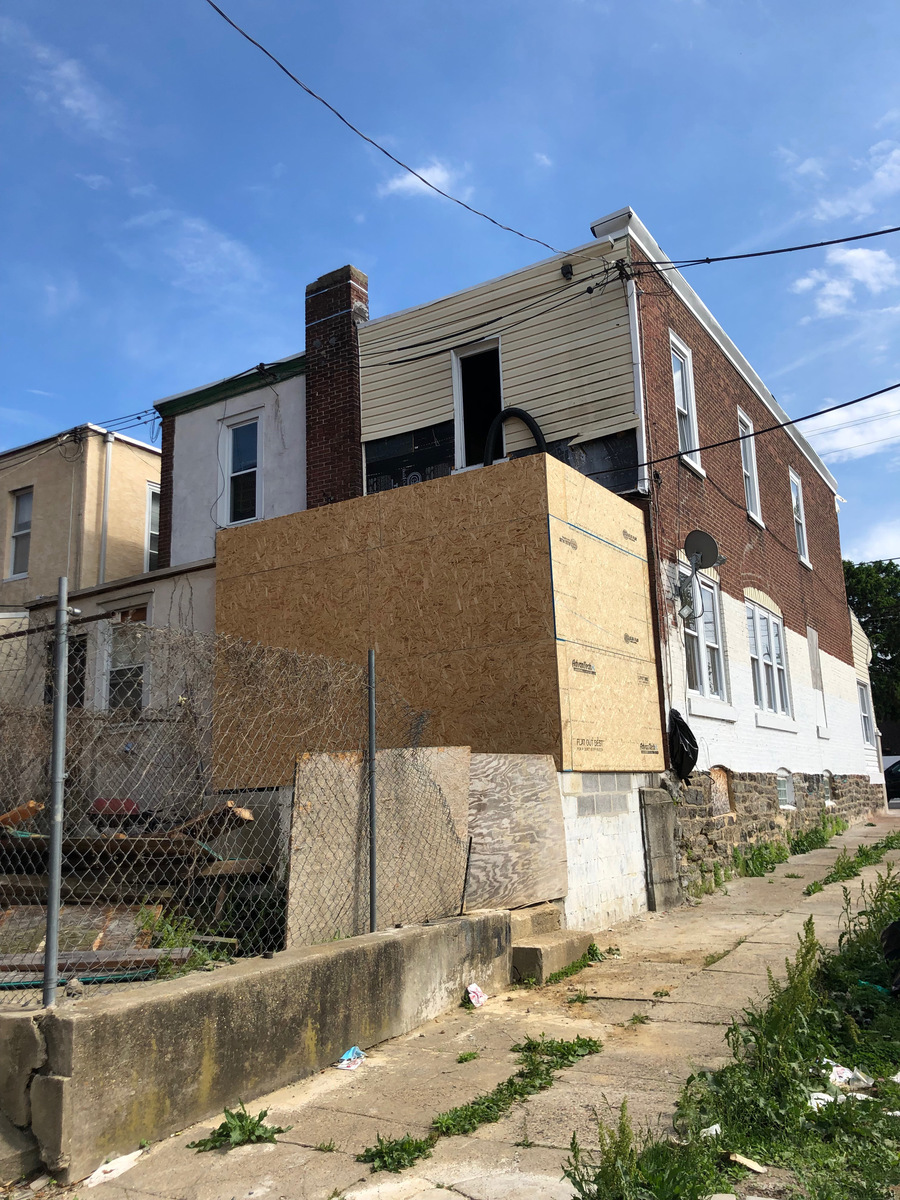 Photographic documentation of the work as submitted to the city's 311 record.