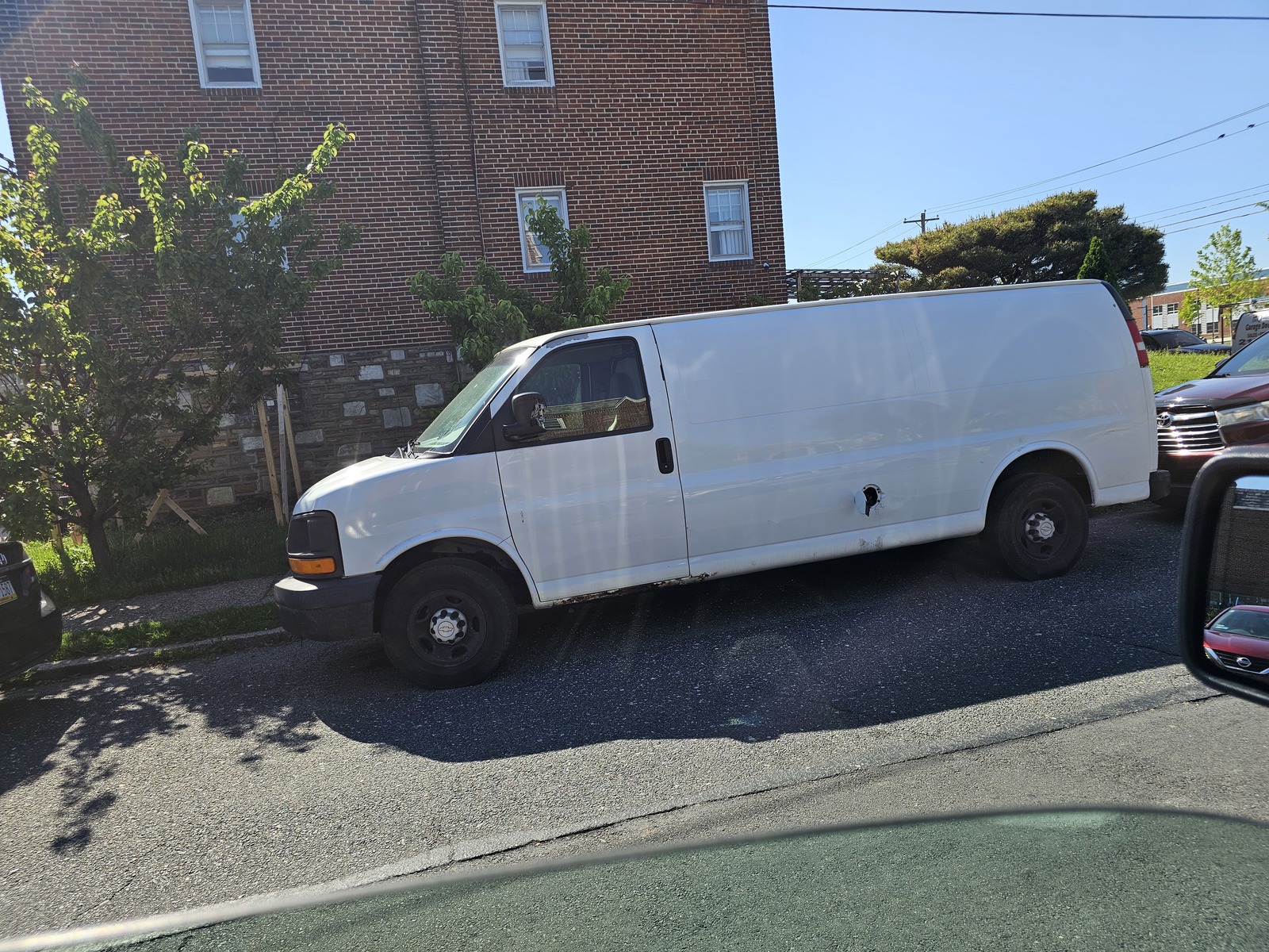 Photographic documentation of the work as submitted to the city's 311 record.